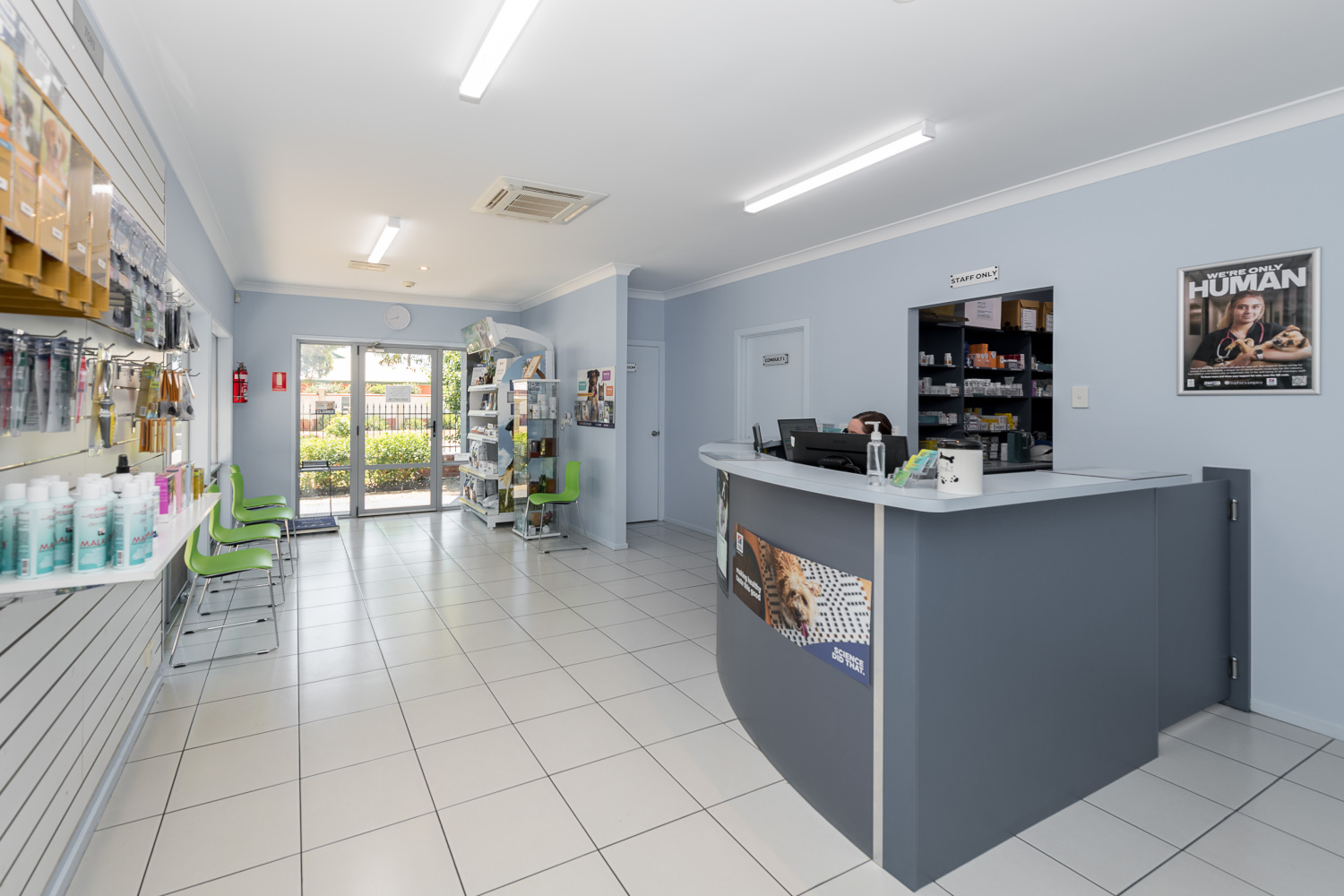 The Gardens Vet Reception